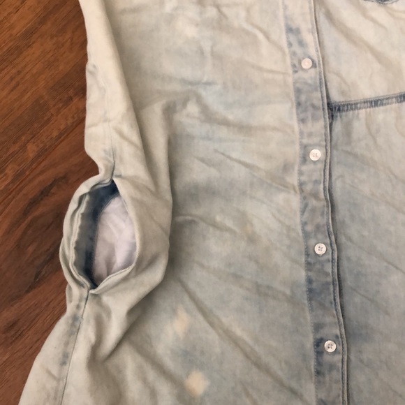 Cheap Monday acid wash denim dress size Large - Picture 4 of 7